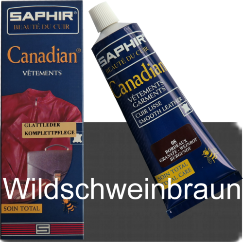 Saphir Canadian Bekleidungspflege, Wildschweinbraun