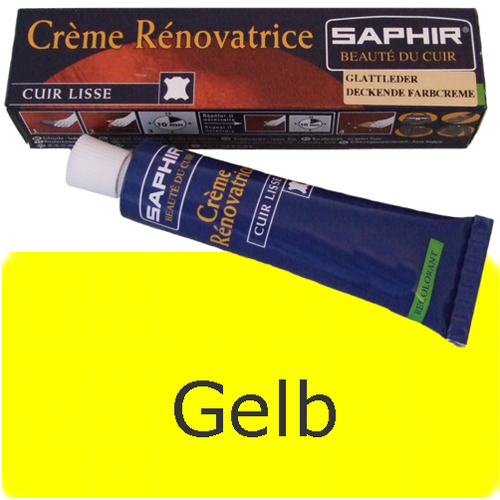 Saphir Deckcreme Gelb - Schuhcreme
