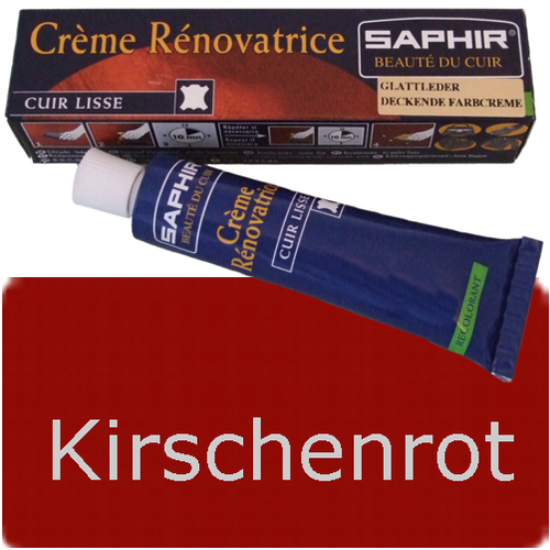 Saphir Deckcreme Kirschenrot - Schuhcreme
