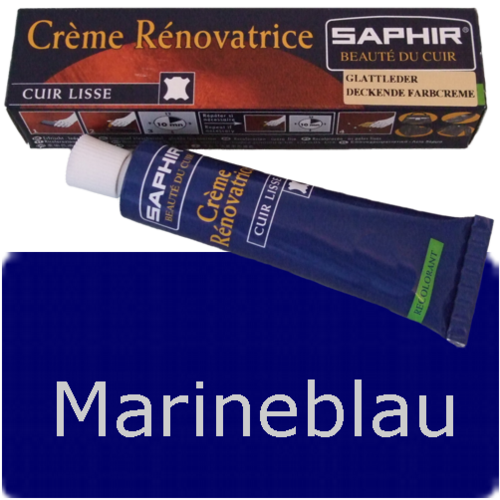 Saphir Deckcreme Marineblau - Schuhcreme