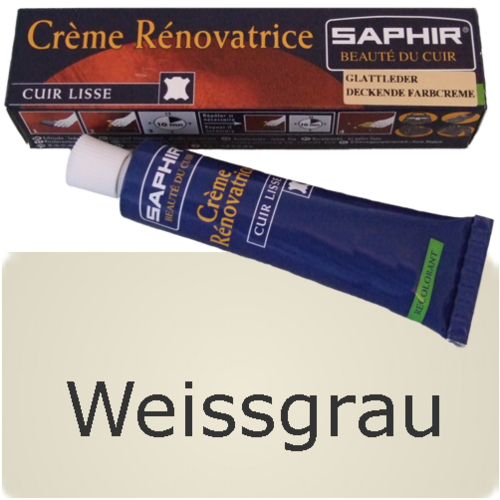 Saphir Deckcreme Weissgrau - Schuhcreme
