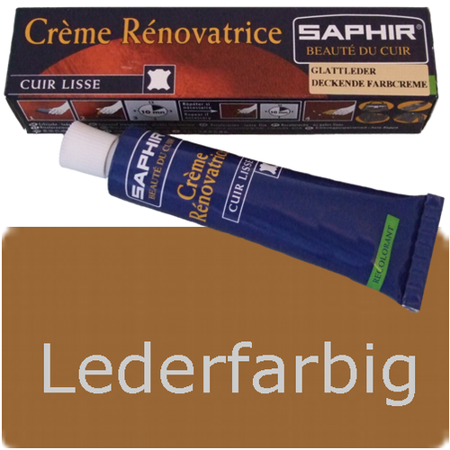 Saphir Deckcreme Lederfarbig - Schuhcreme