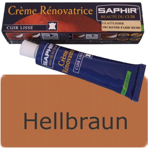 Saphir Deckcreme Hellbraun - Schuhcreme