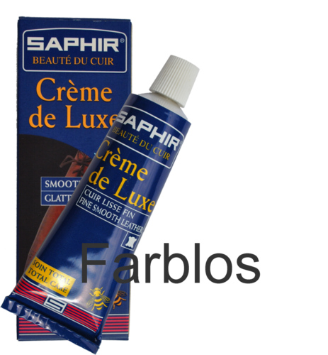 SAPHIR Creme de Luxe, Farblos / Neutral