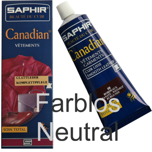 Saphir Canadian Bekleidungspflege, Farblos