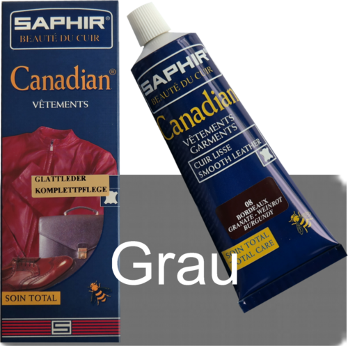 Saphir Canadian Bekleidungspflege, Grau