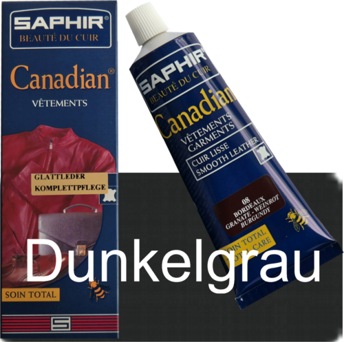 Saphir Canadian Bekleidungspflege, Dunkelgrau