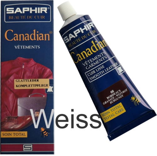 Saphir Canadian Bekleidungspflege, Weiss