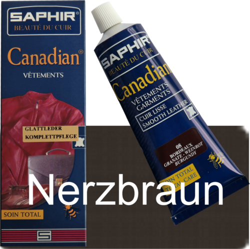 Saphir Canadian Bekleidungspflege, Nerzbraun