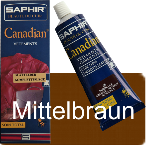 Saphir Canadian Bekleidungspflege, Mittelbraun