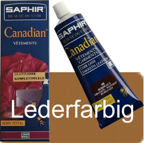 Saphir Canadian Bekleidungspflege, Lederfarbig